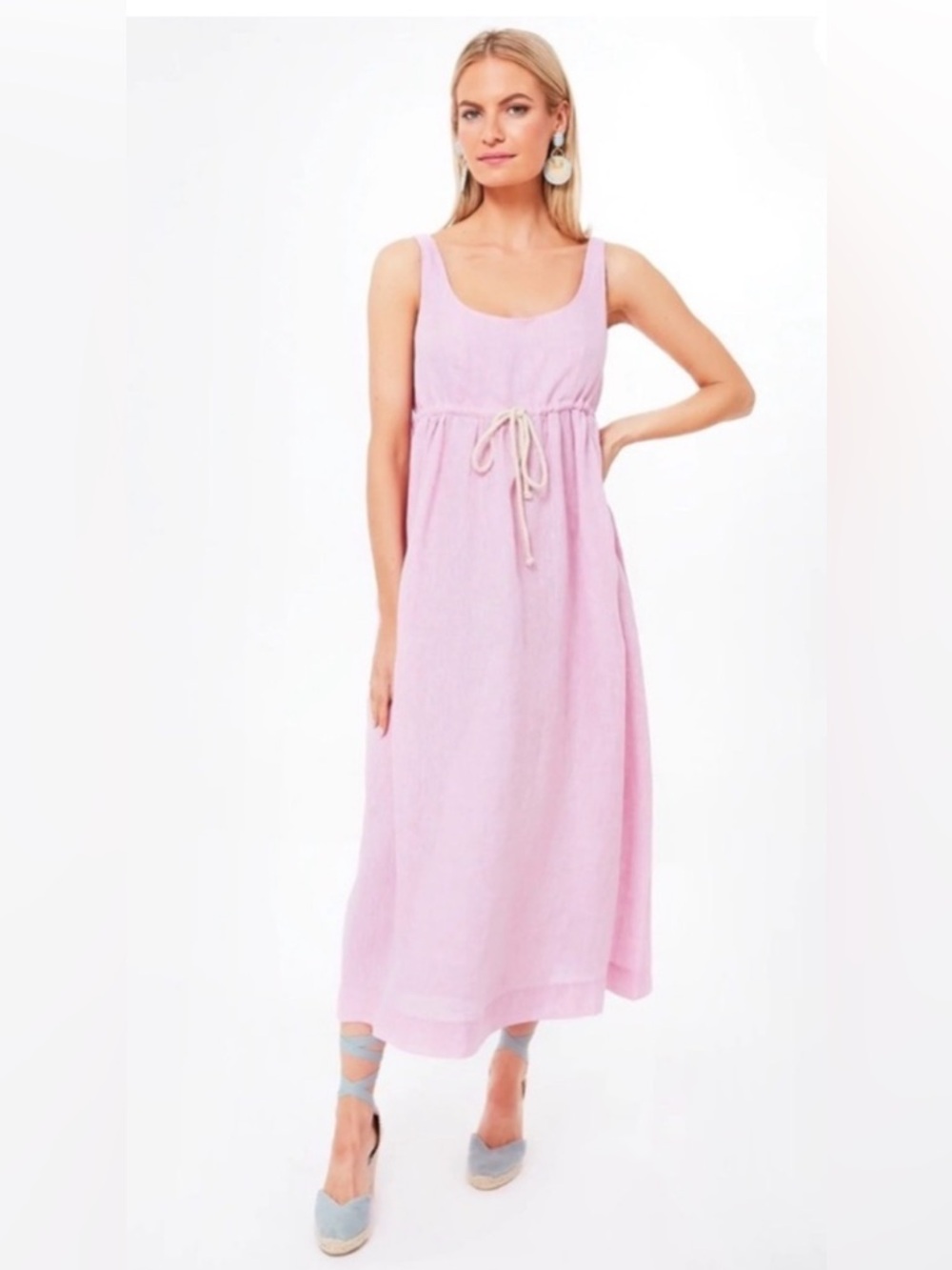 Pomander Place pink Sabella maxi dress NWT